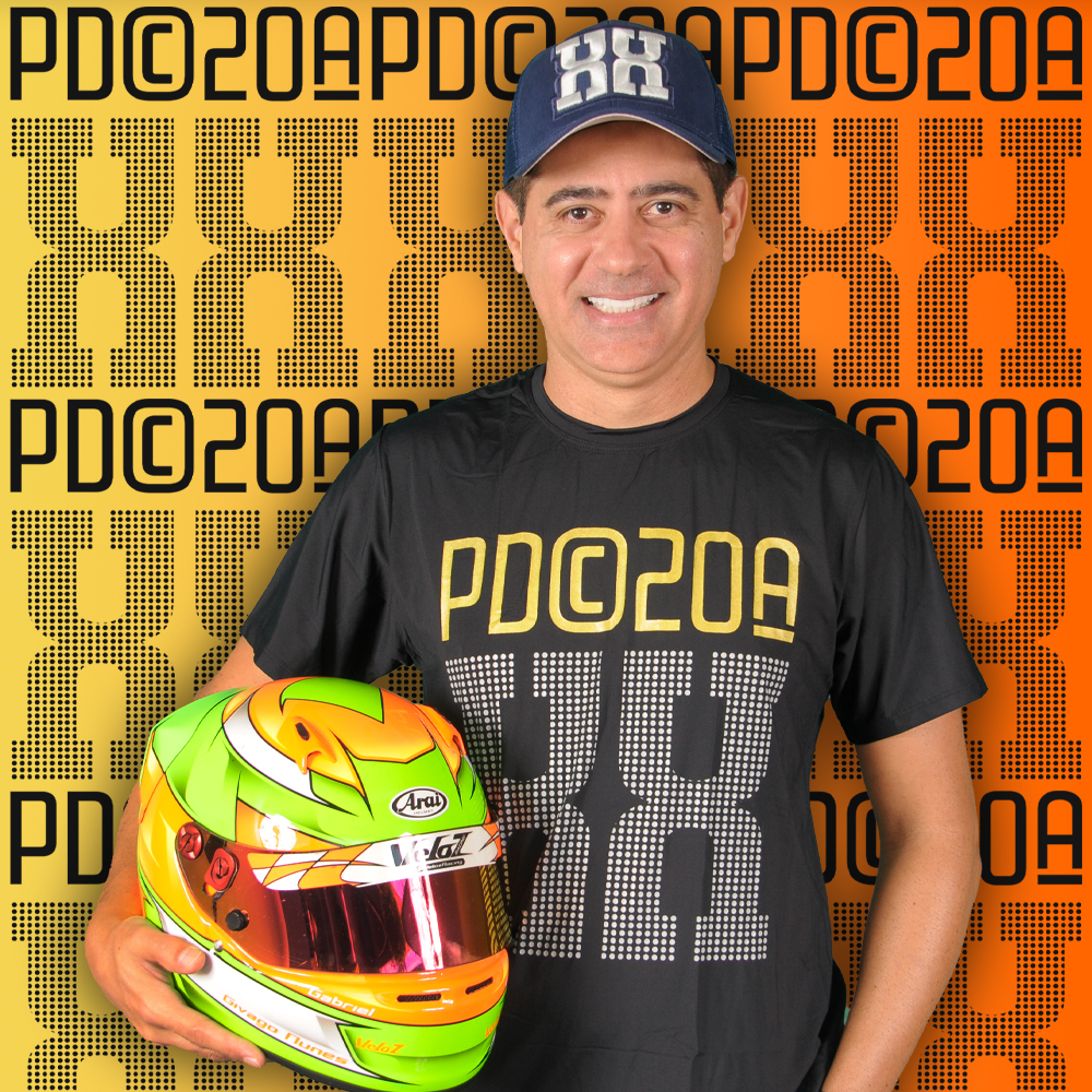 Kart pé de chumbo piloto Givago Nunes