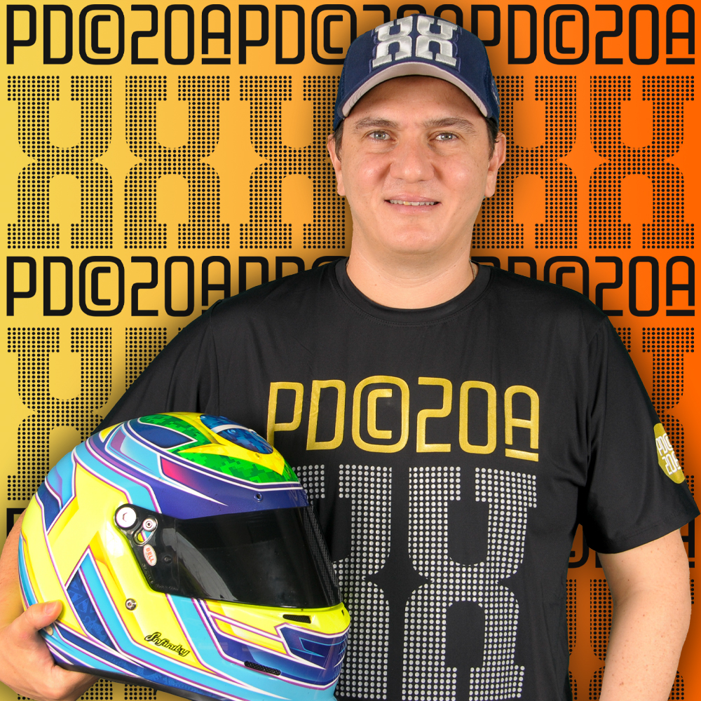 Kart pé de chumbo piloto Oswaldo Nogueira